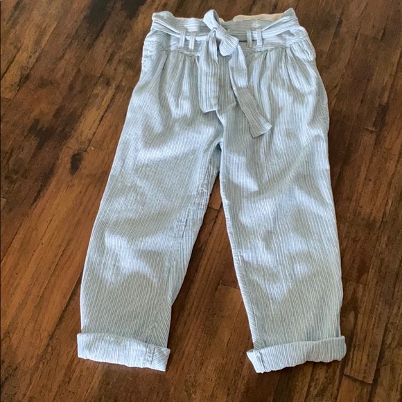 Free People Rumors Yarn Dye Harem Pants - Picture 8 of 8